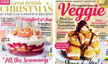 Veggie and Great British Food magazine appoint content writer 